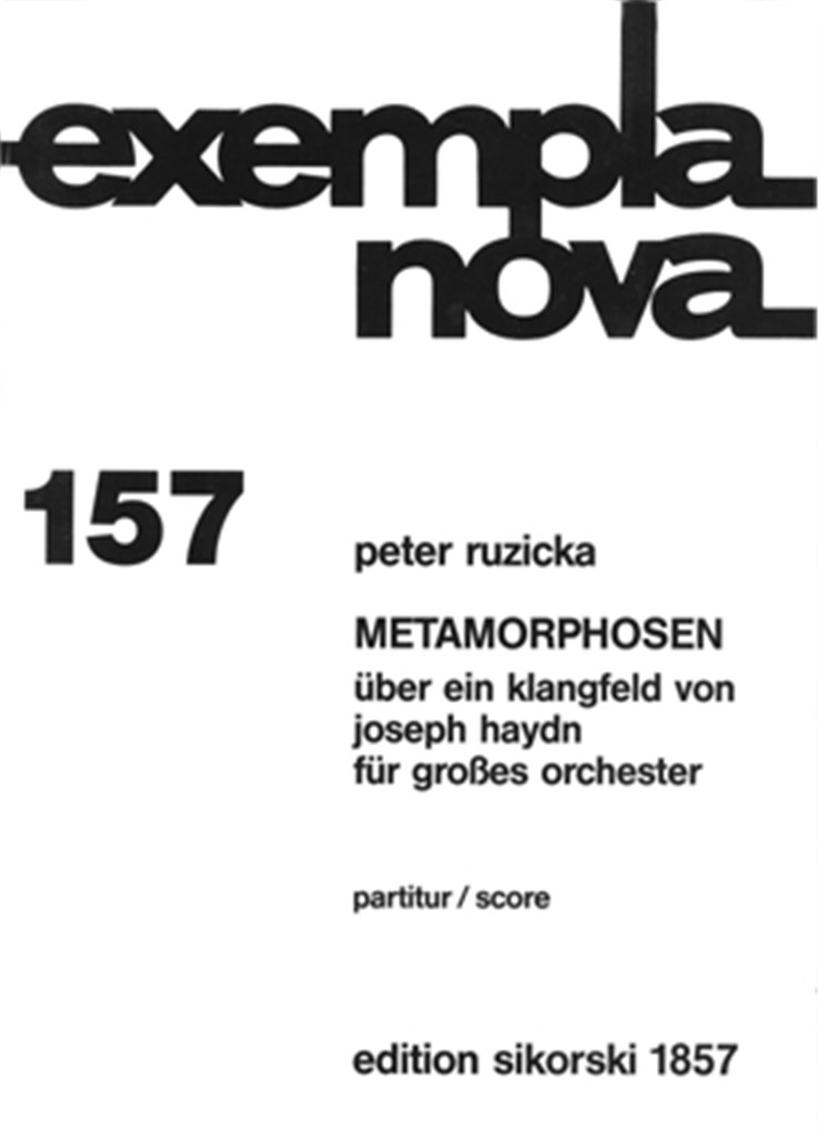 Metamorphosen über ein Klangfeld von Joseph Haydn